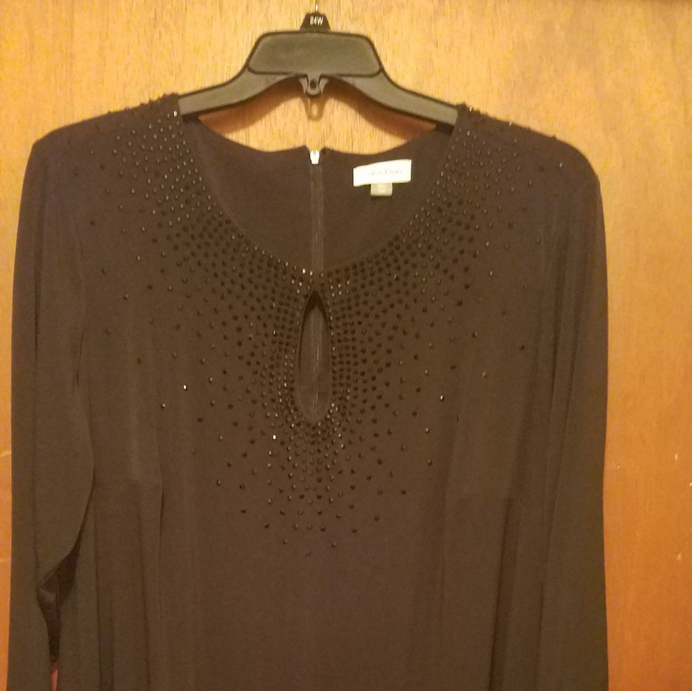 New Calvin Klein Ladies Black Dress